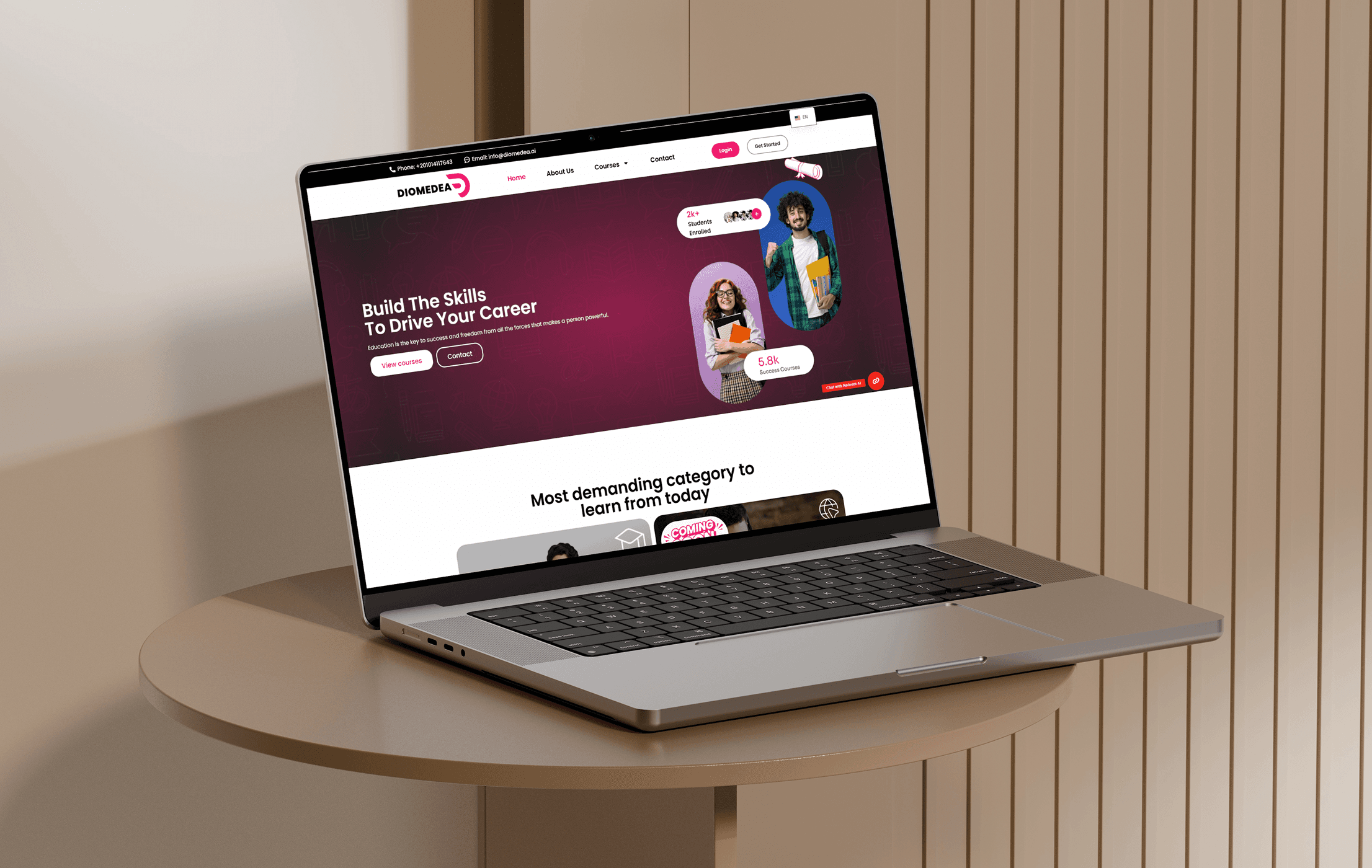 Diomedea — Website